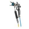 Pistola AirCoat AC4600 con cabezal de Aire azul y soporte de boquilla
