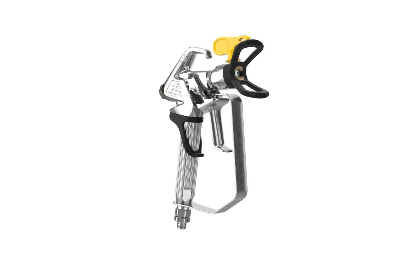 Pistola Airless Vector Pro 2 dedos Rosca G 1/4 con Soporte de Boquilla TradeTip 3