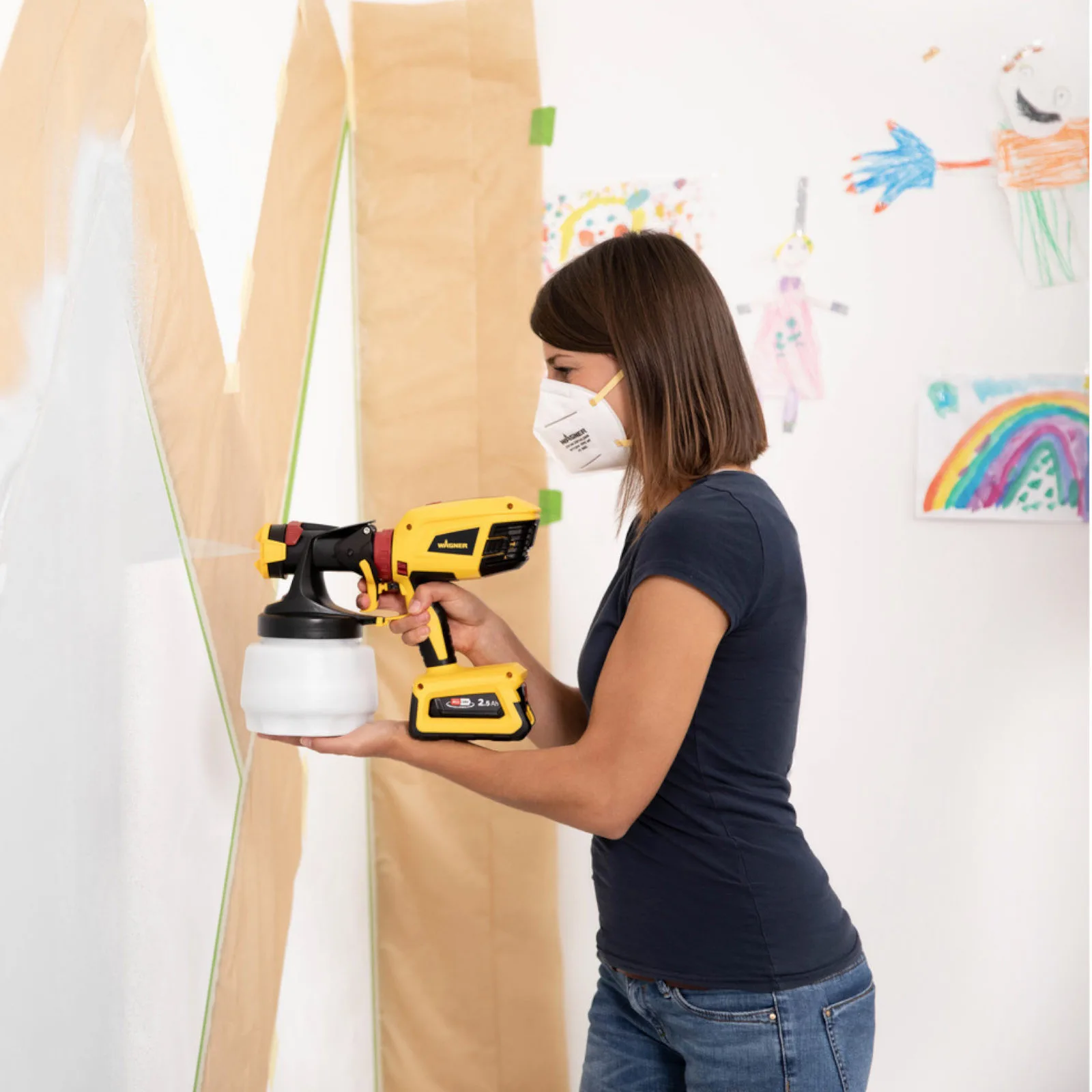 turbina portátil para pintar y decorar bricolaje