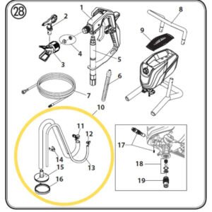 tubo aspiración control pro