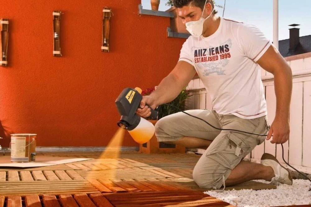 pistola eléctrica para pintar paredes y techos 