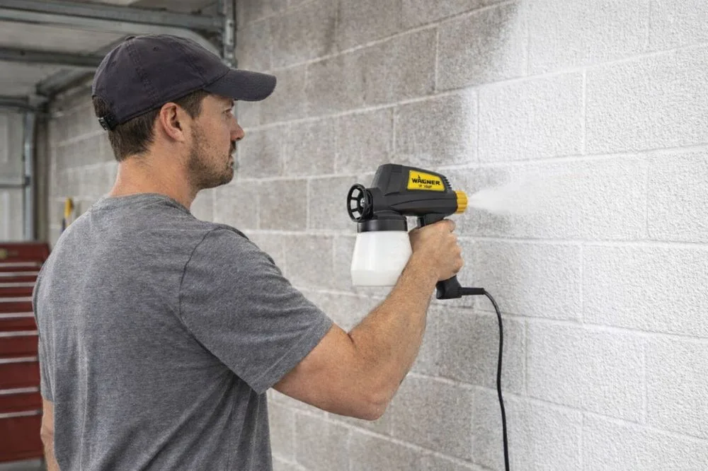 pistola eléctrica para pintar paredes y techos