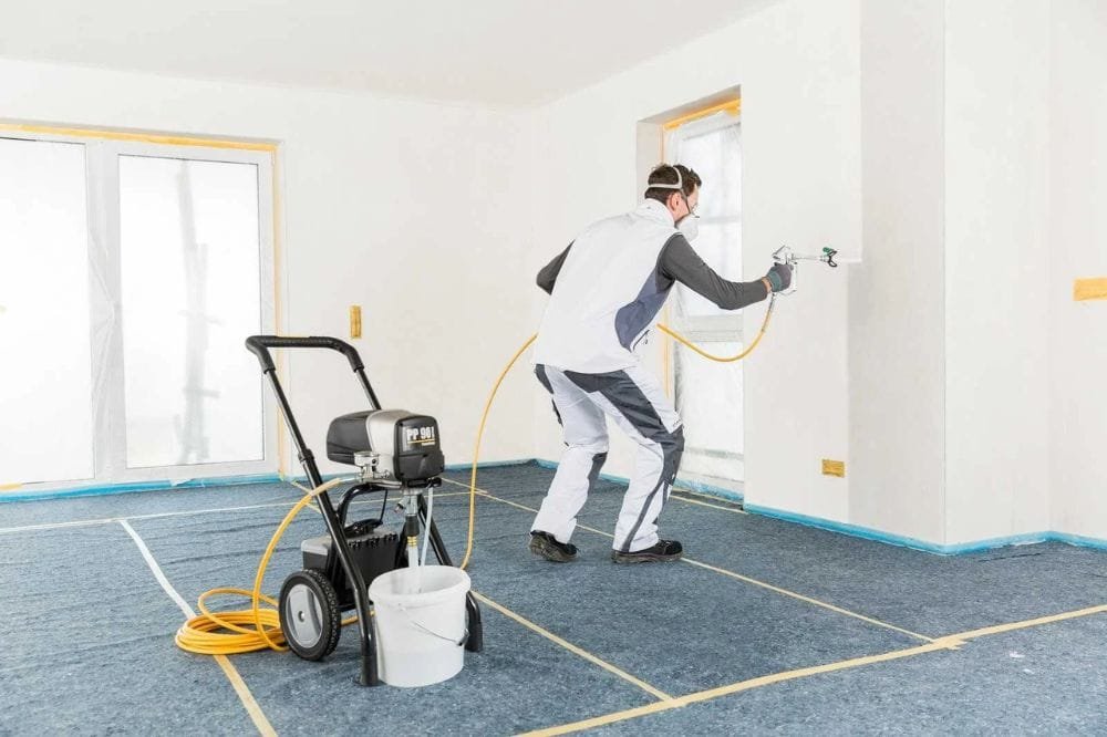 como pintar un techo para que no queden marcas