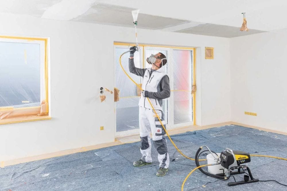 como pintar un techo para que no queden marcas