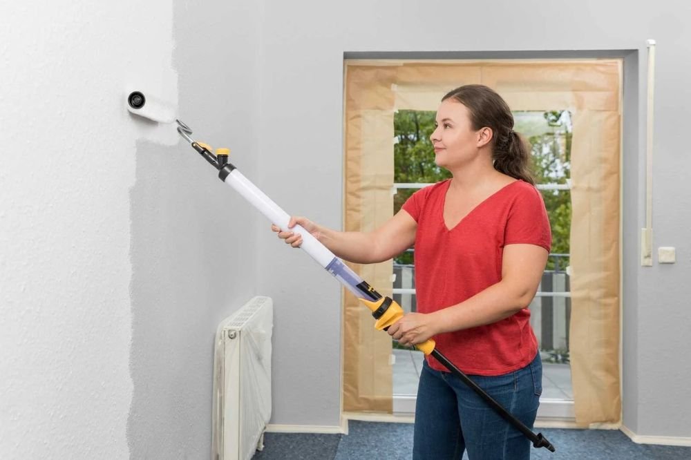 Maquina para pintar paredes